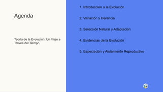 Teora de la Evolucin Un Viaje a Travs del Tiempo (1).pptx