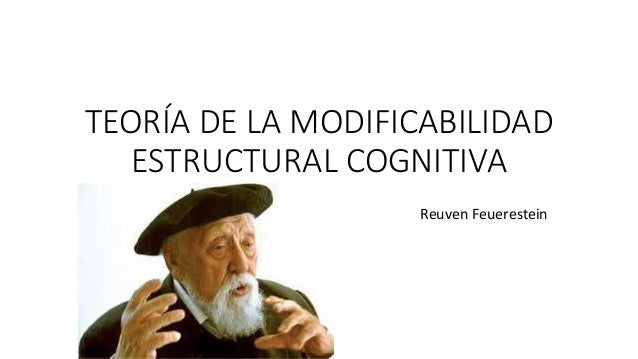 Teoría de la modificabilidad estructural cognitiva