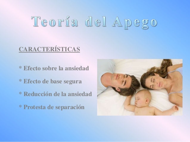 Teoría del apego