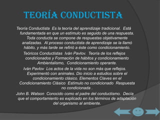 TeoríA Del Aprendizaje