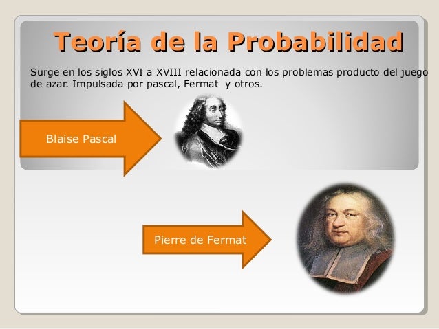 Teoría de las Probalidades