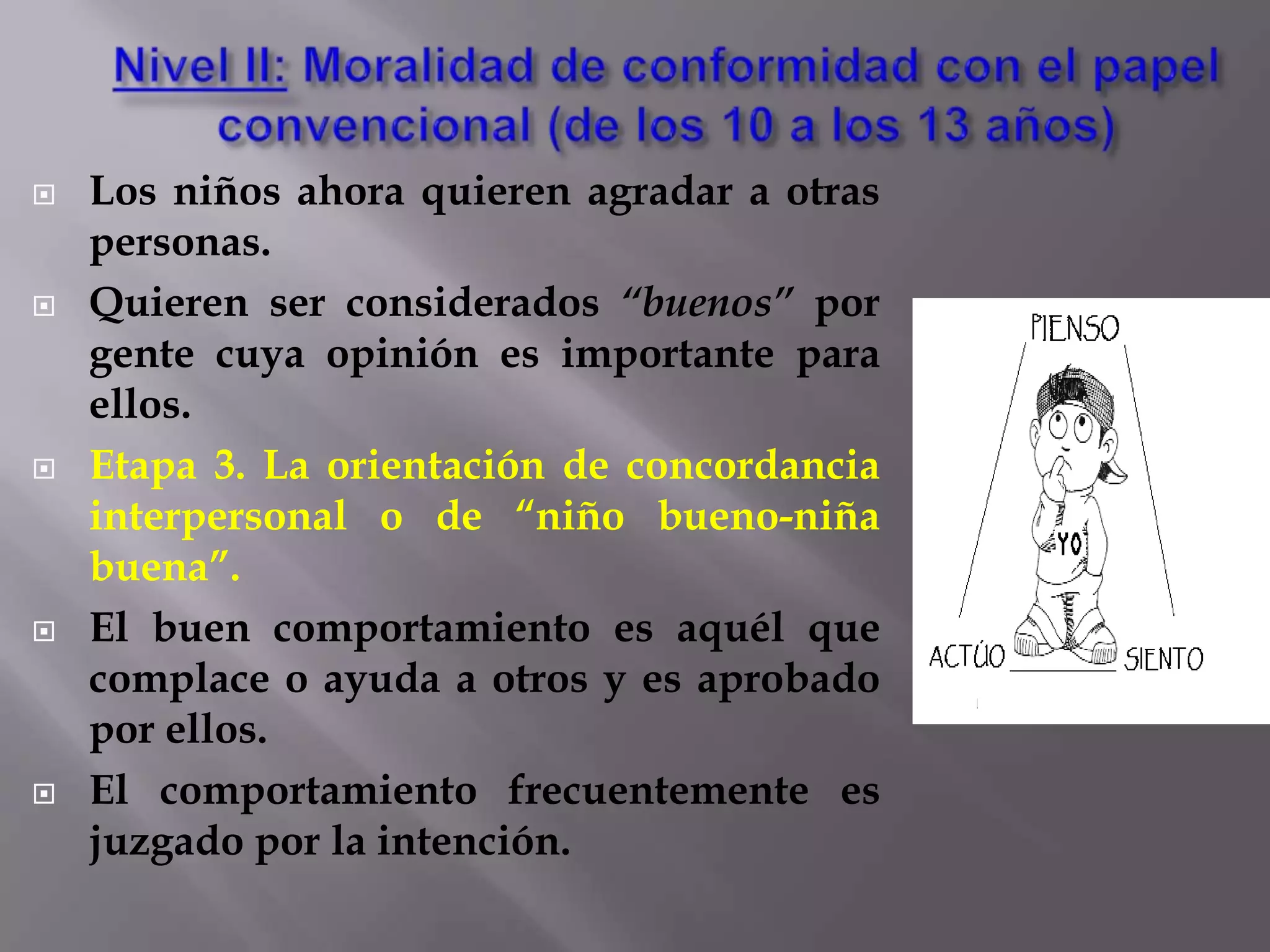 Etapa 1. La orientación de obediencia por castigo
