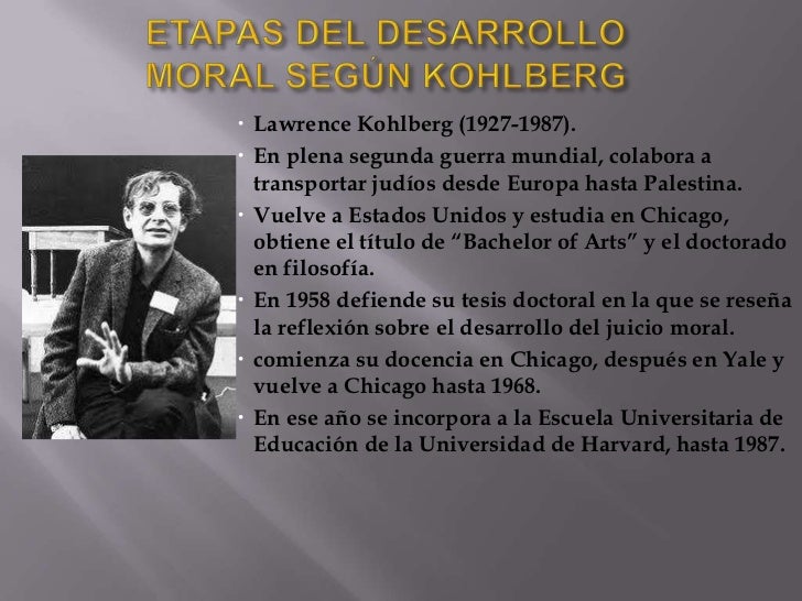 Teoría de lawrence kohlberg Teoría de lawrence kohlberg