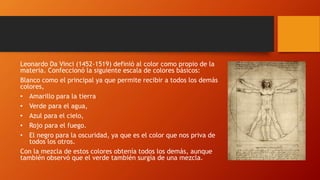 Teoría del color | PPTX