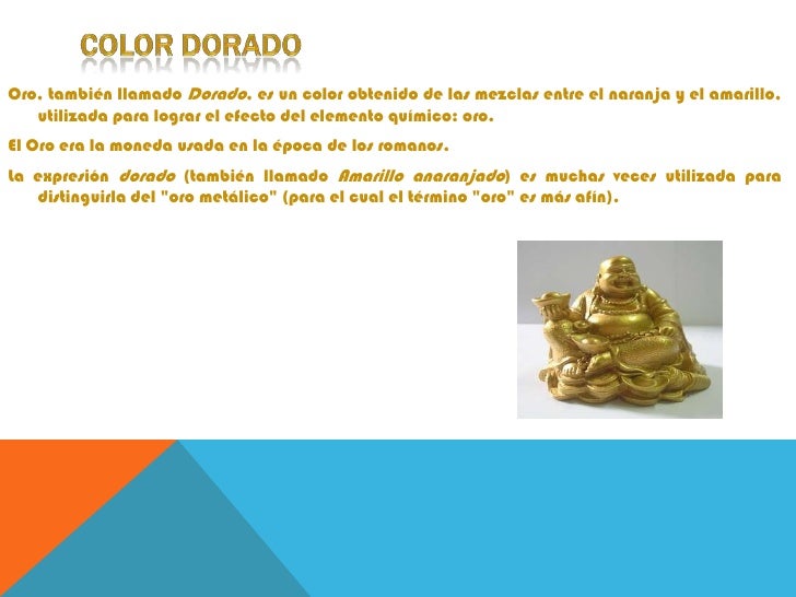 Como Hacer El Color Dorado Con Colores Primarios