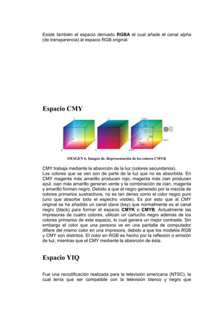 Teoría del color (informatica básica) | DOCX