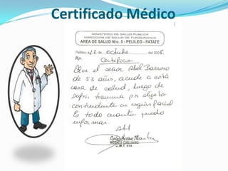 Certificado Médico 