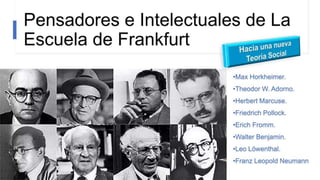 OTROS APORTES A LA FILOSOFÍA POLITICA DEL SIGLO XX
 