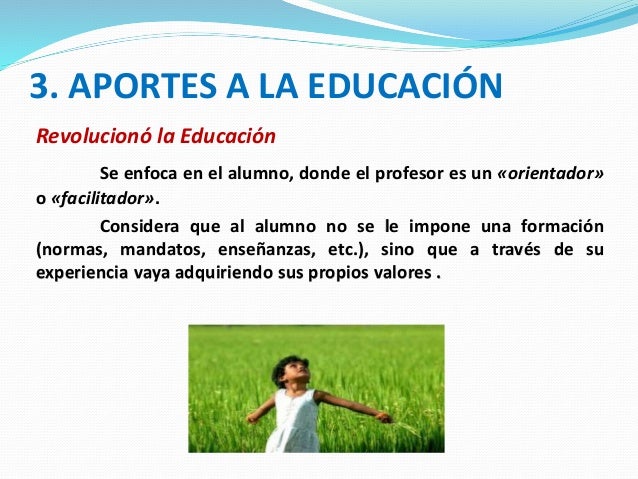 Teoría Educativa de Carl Rogers