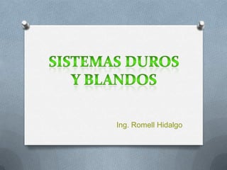 Ing. Romell Hidalgo
 