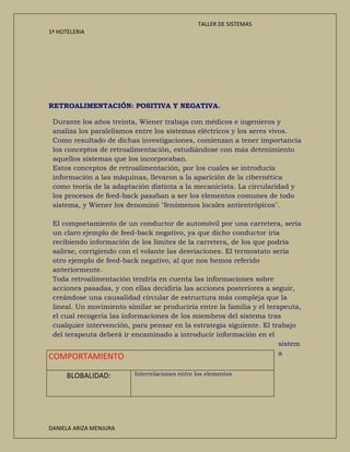 Teoría general de sistemas