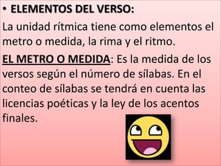 Metrico Ritmo Y Rima Teoría literaria (esquema métrico) | PPTX