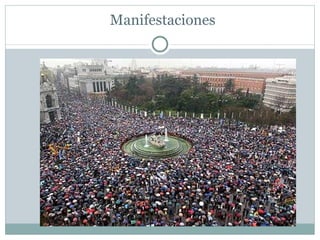 Manifestaciones
 