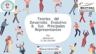Teorías del
Desarrollo Evolutivo
& Sus Principales
Representantes
Por
José Duran
C.I 26.792.840
Maracay, Febrero 2022
 