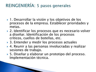 Aportes de la Administración GeneralRobert Owen:  Se le recuerda por su valor y su compromiso para reducir el sufrimiento de la clase trabajadora. Se adelantó mas de 100 años a su tiempo cuando él luchaba, en 1825, por la reglamentación de horas laborales para todos, leyes sobre el trabajo de niños, educación pública, alimentos en el trabajo a cargo de la compañía, y el involucramiento de las empresas en proyectos comunitariosSeñalaba que las circunstancias externas eran las que moldeaban la personalidad del individuo, de manera que si éstas eran positivas promoverían una actitud bondadosa que repercutiría favorablemente en la productividad. Su obra Libro del nuevo orden moral (1826-1844) contiene la formulación más completa de su doctrina. Hugo Münsterberg: propuso que el papel de los psicólogos en la industria debería ser:Ayudar a encontrar los individuos más aptos para el trabajo. Determinar en que condiciones psicológicas se puede obtener la máxima productividad por el hombre. 