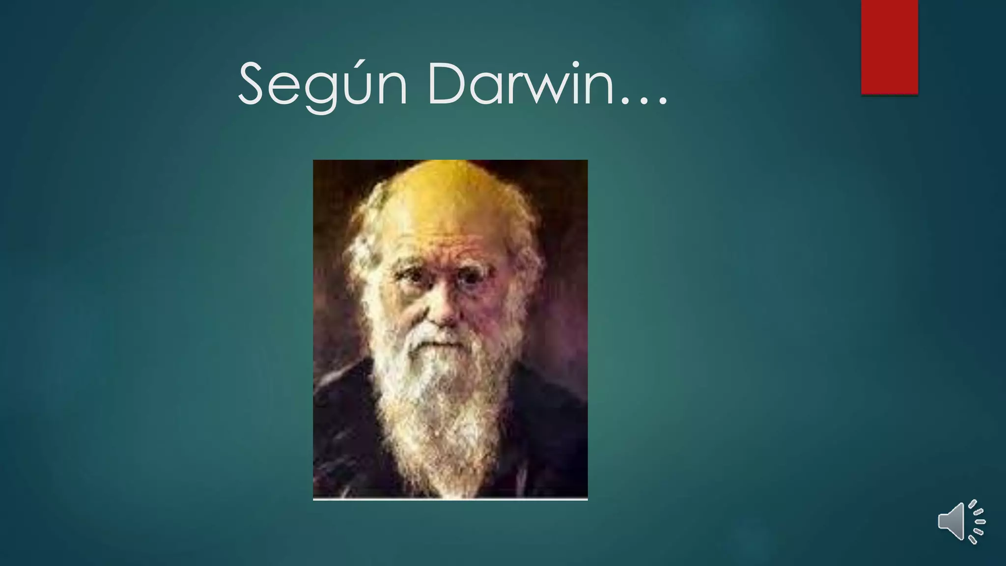 Según Darwin…