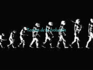 Teorías de la evolución
 