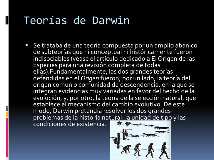 Teorías de la evolución de lamarck y de