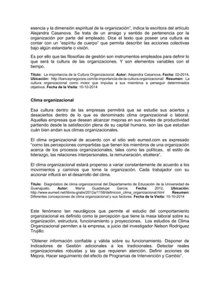 Teorías del comportamiento organizacional | DOC