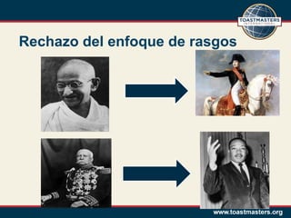 Rechazo del enfoque de rasgos
 