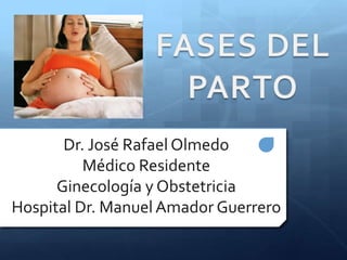 Dr. José Rafael Olmedo
Médico Residente
Ginecología y Obstetricia
Hospital Dr. Manuel Amador Guerrero
 