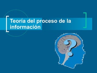Teoría del proceso de la información 