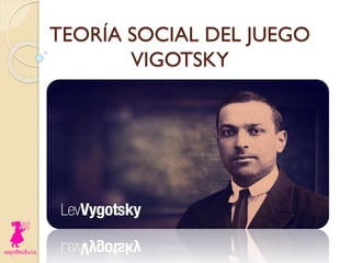 TEORÍA SOCIAL DEL JUEGO
VIGOTSKY
 