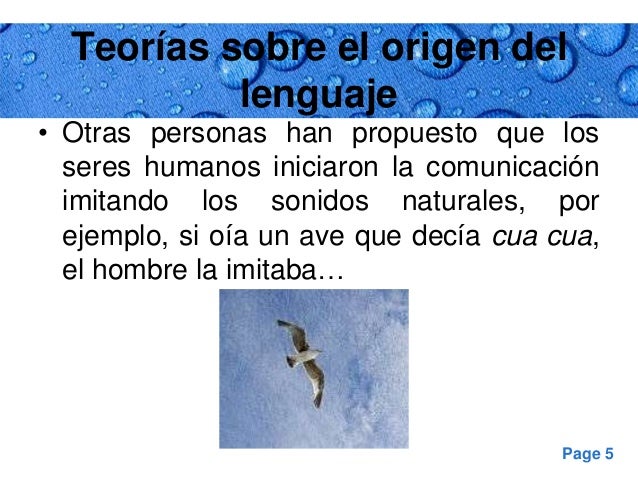 Teorías sobre el origen del lenguaje de Jiménez, Aura de