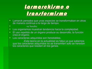 Teorías sobre el origen de los seres vivos | PPT
