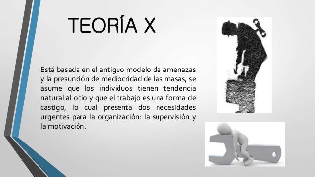 Teoría X y Teoría Y