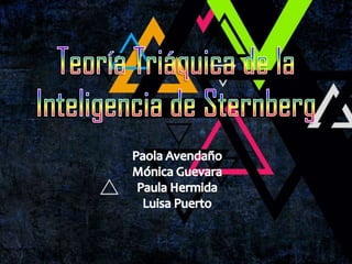 Teoría triáquica de la inteligencia de sternberg