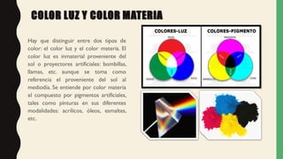 Breve explicación de la teoria del color | PDF