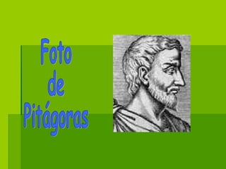 Foto  de Pitágoras 