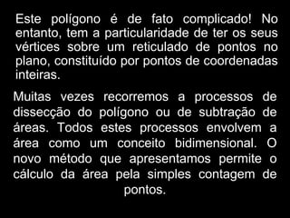 Introduzindo o Teorema de Pick