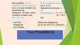 Teorema de pitagoras | PPT