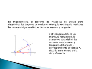 Teorema De Pitagoras Ejemplos