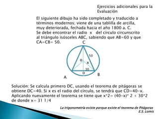 Teorema De Pitagoras Ejemplos