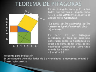 Teorema De Pitagoras Ejemplos