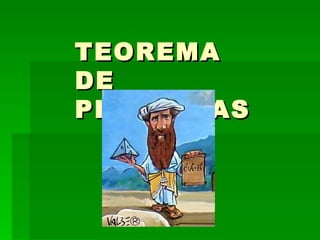 TEOREMA DE PITÁGORAS