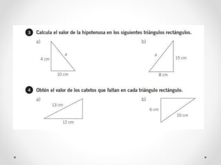 Teorema de pitágoras