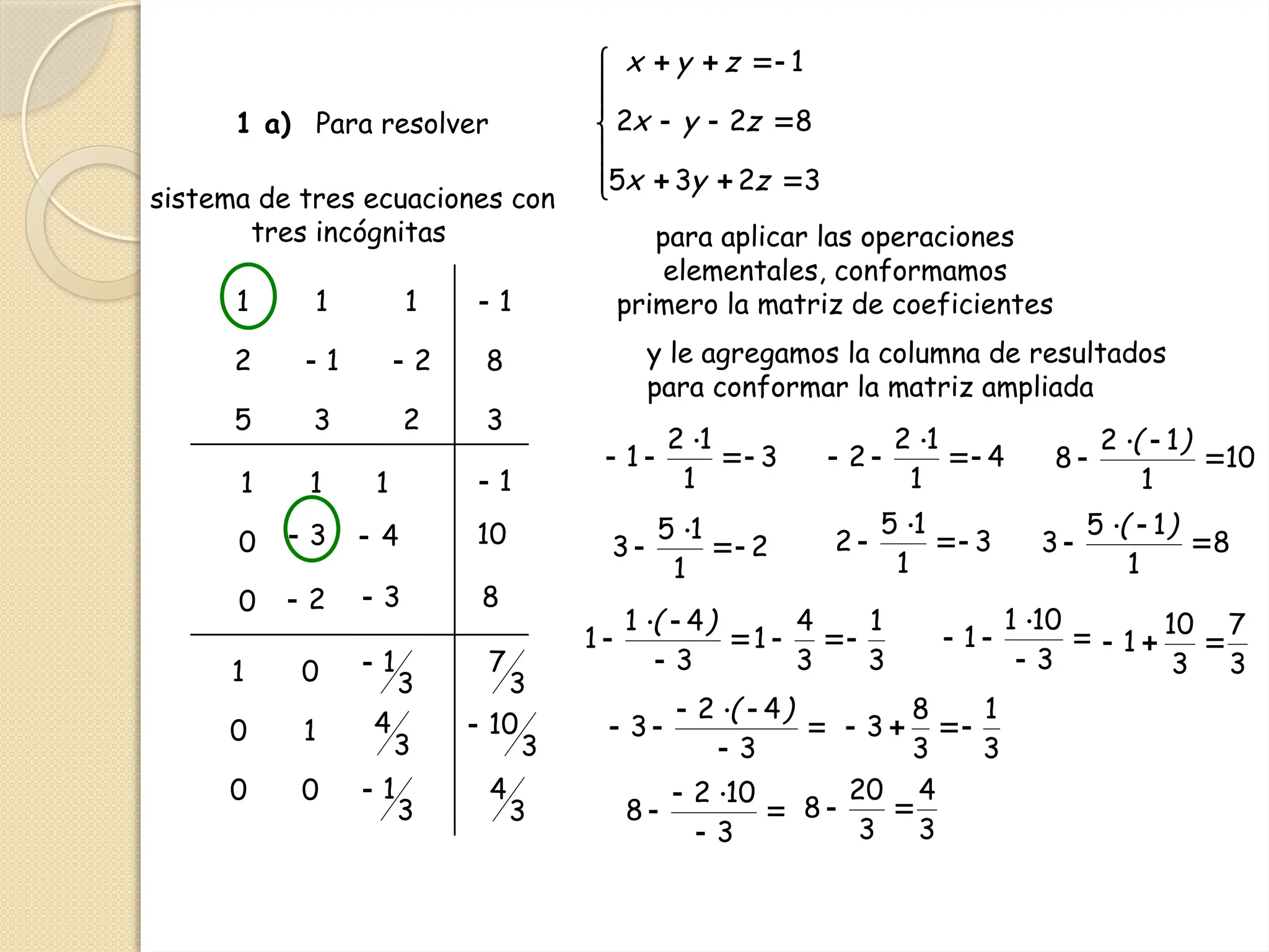 Teorema de Rouché Frobenius algebra lineal | PPTX