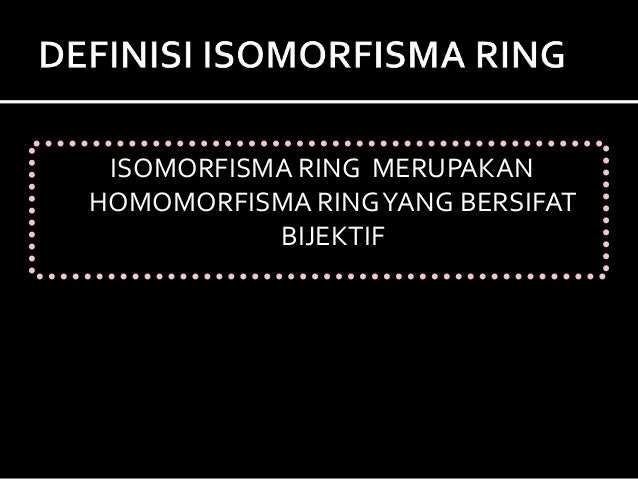 Teorema Isomorfisma Ring Makalah