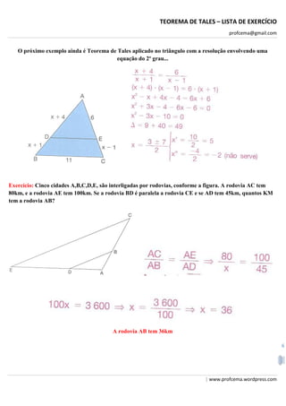 Teorema+ +1000+questões, PDF, Triângulo