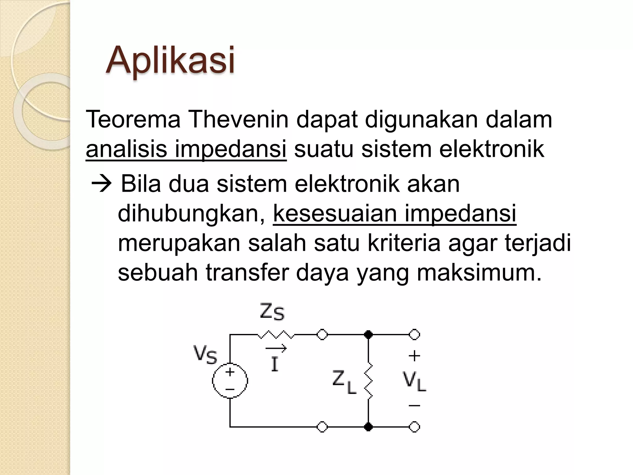 teorema di thevenin esercizi svolti