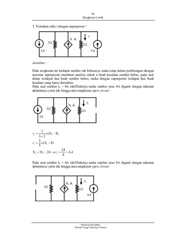 Teorema Thevenin Stt Telkom