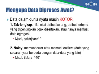 Data Preprocessing | PPTX