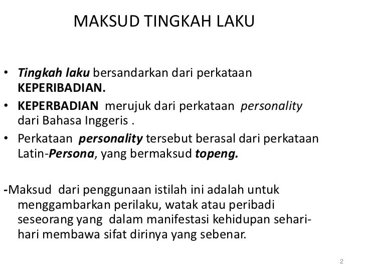 Teori Behaviorisme