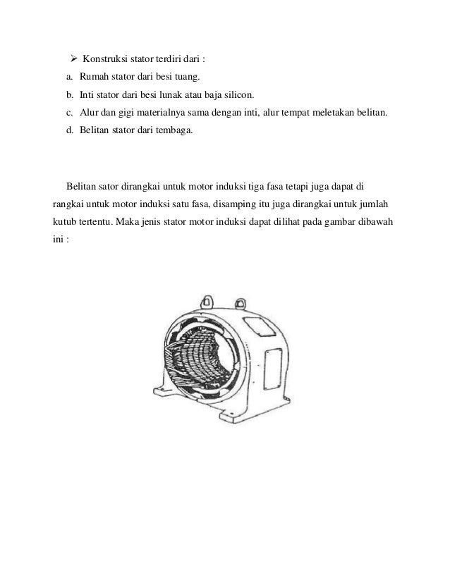 Teori motor  induksi 