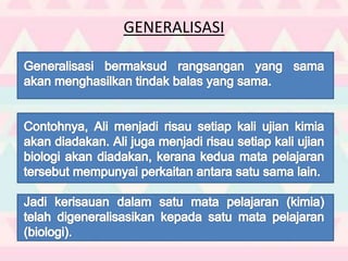 GENERALISASI
 