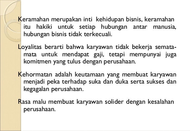 Teori teori etika bisnis